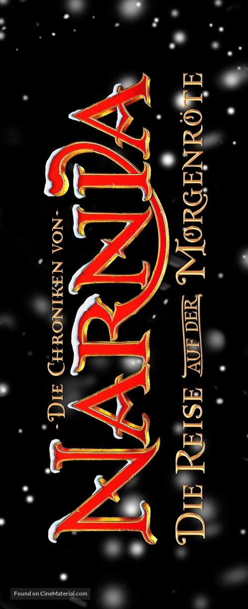 The Chronicles of Narnia: The Voyage of the Dawn Treader - German Logo