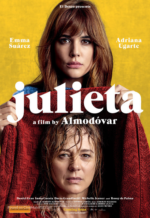 Julieta - Australian Movie Poster