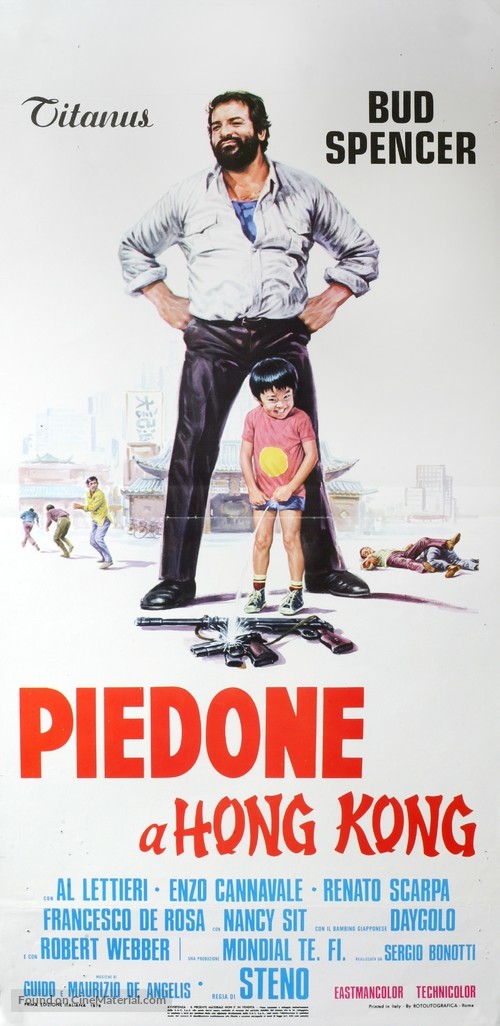 Piedone a Hong Kong - Italian Movie Poster