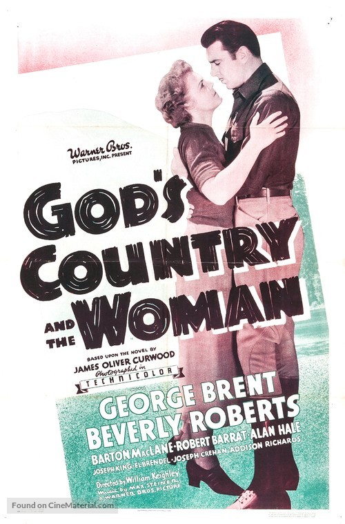 God&#039;s Country and the Woman - Movie Poster