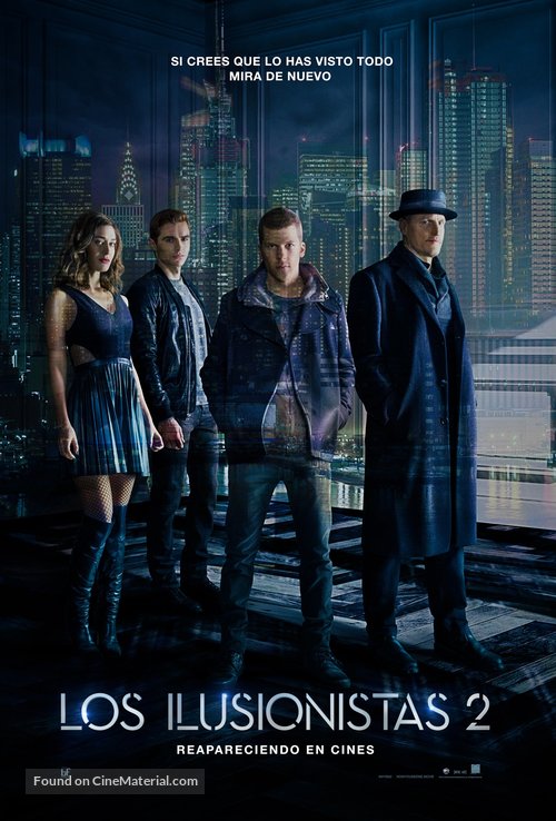 Now You See Me 2 - Chilean Movie Poster