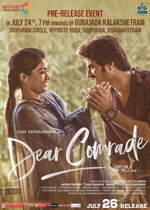 Dear Comrade (2019) - Movie | Reviews, Cast & Release Date - BookMyShow