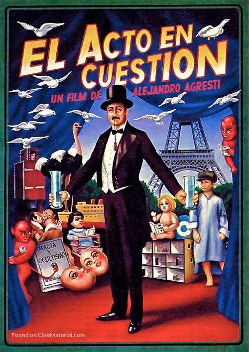 El acto en cuesti&oacute;n - Argentinian Movie Cover