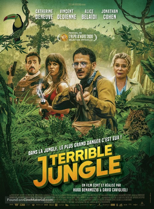 Terrible jungle - French Movie Poster