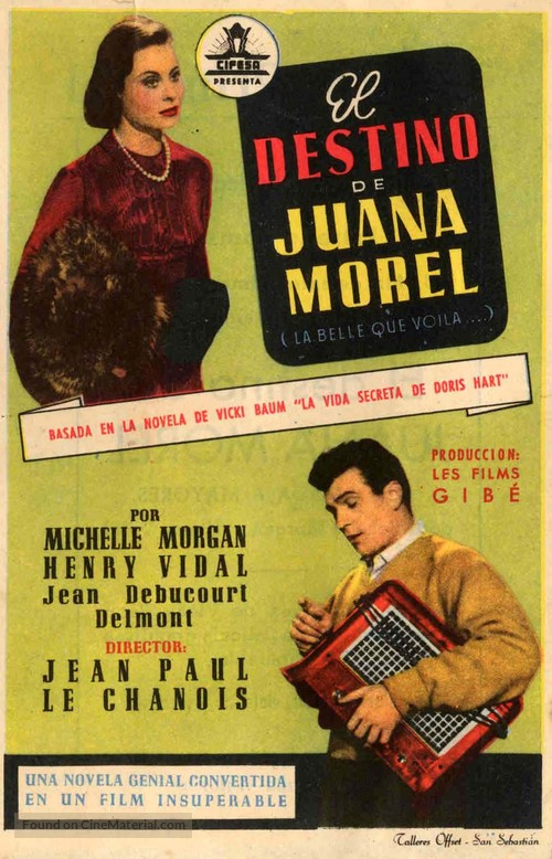 Belle que voil&agrave;, La - Spanish Movie Poster
