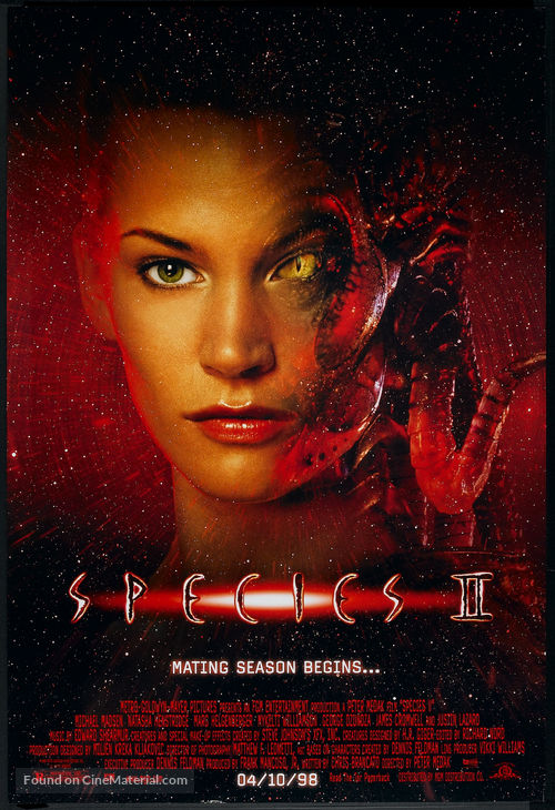 Species II - Movie Poster