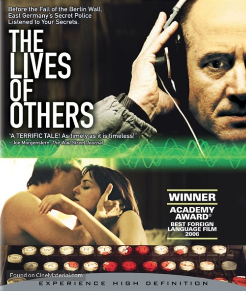 Das Leben der Anderen - Blu-Ray movie cover