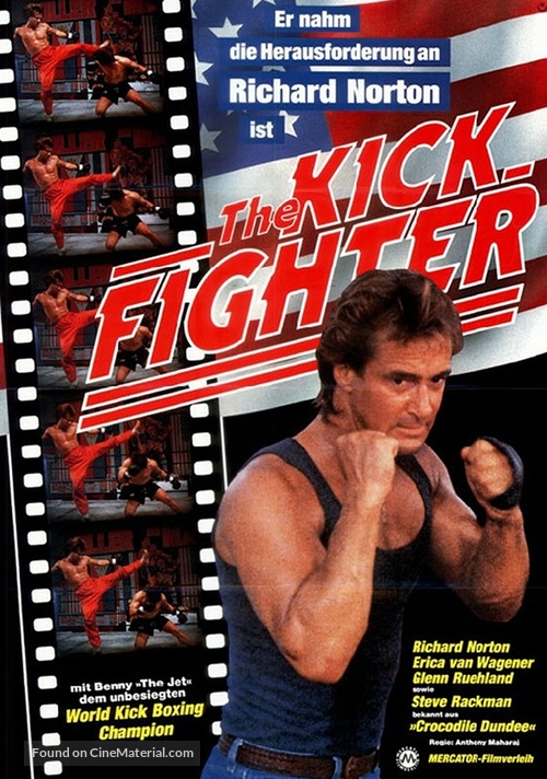 Return of the Kickfighter - German Movie Poster