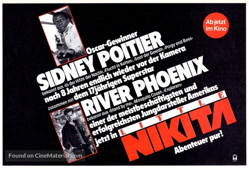 Little Nikita - German Movie Poster