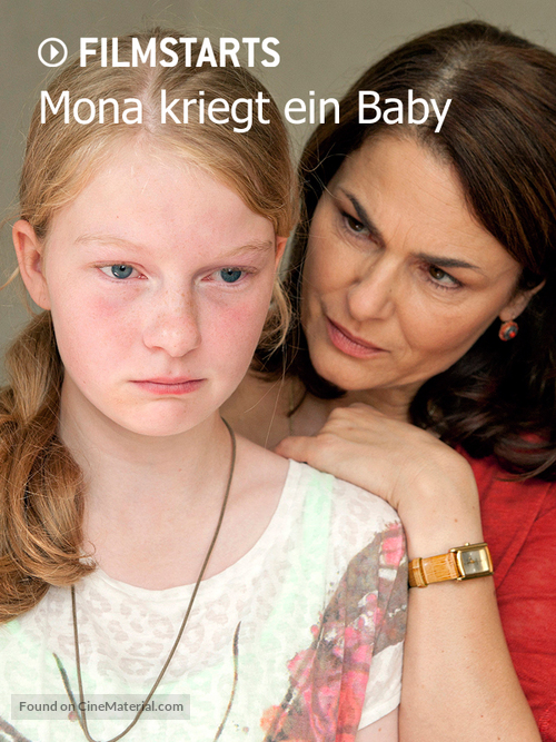 Mona kriegt ein Baby - German poster