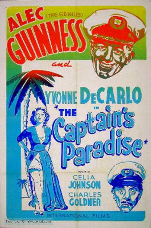 The Captain&#039;s Paradise - Movie Poster