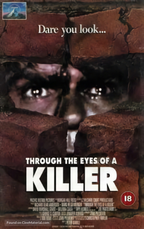 Through the Eyes of a Killer - British Movie Cover