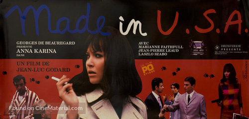 Made in U.S.A. - French Movie Poster