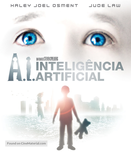 Artificial Intelligence: AI - Brazilian Movie Cover