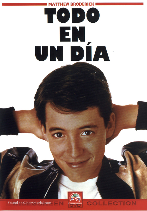 Ferris Bueller&#039;s Day Off - Spanish DVD movie cover