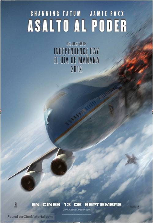 White House Down - Spanish Movie Poster