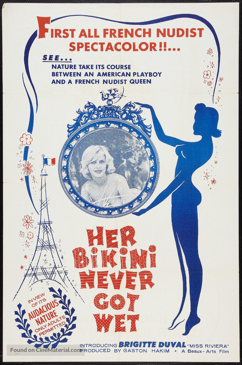 Her Bikini Never Got Wet - Movie Poster