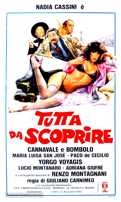 L&#039;amante tutta da scoprire - Italian Movie Poster