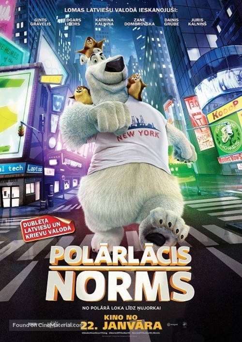 Norm of the North - Latvian Movie Poster