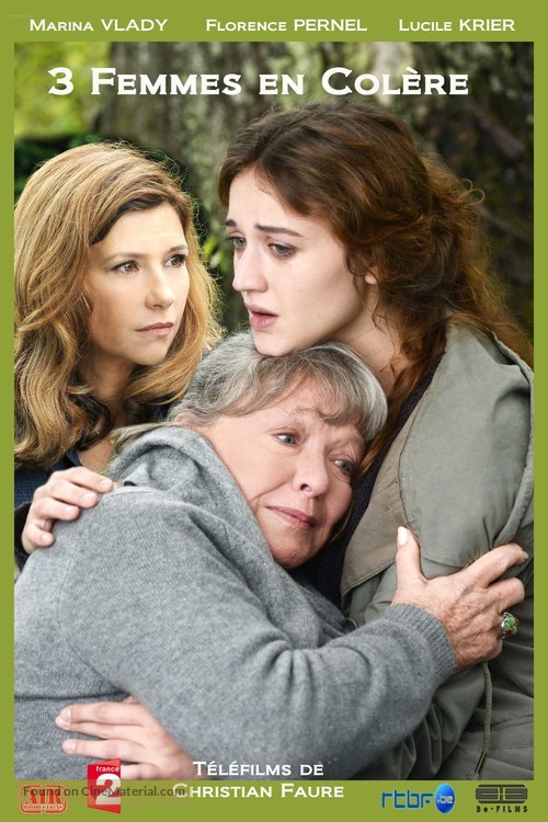 3 Femmes en col&egrave;re - French Movie Poster