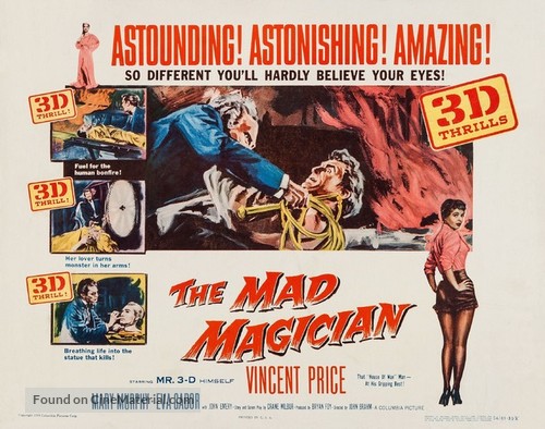 The Mad Magician - Movie Poster