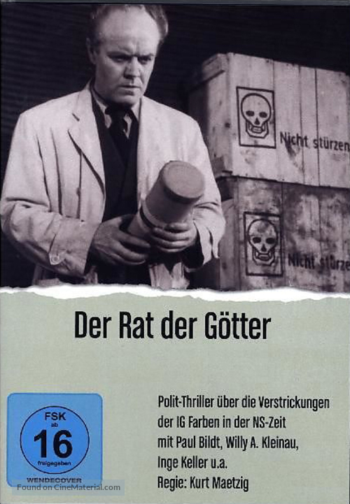 Der Rat der G&ouml;tter - Swiss DVD movie cover