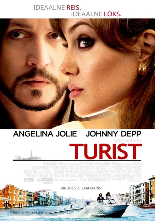 The Tourist - Estonian Movie Poster