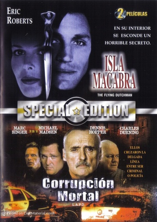 L.A.P.D.: To Protect and to Serve - Mexican DVD movie cover