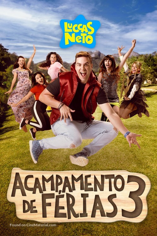 Luccas Neto Em: Acampamento de F&eacute;rias 3 - Brazilian Movie Cover