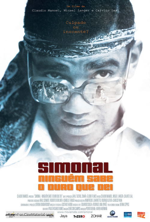 Simonal - Ningu&eacute;m Sabe o Duro que Dei - Brazilian Movie Poster