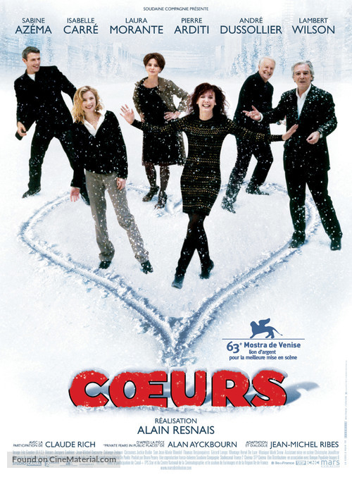 Coeurs - French Movie Poster