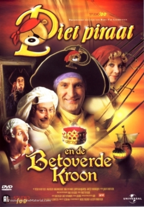 Piet Piraat en de betoverde kroon - Dutch Movie Cover