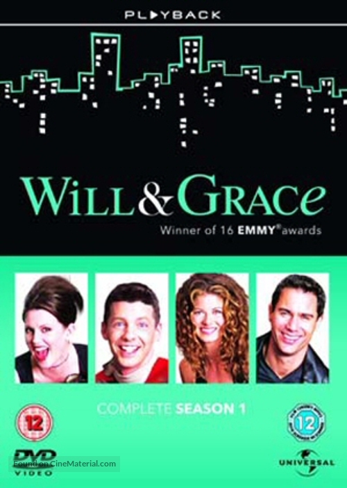 &quot;Will &amp; Grace&quot; - British DVD movie cover