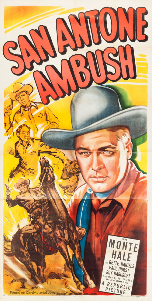 San Antone Ambush - Movie Poster