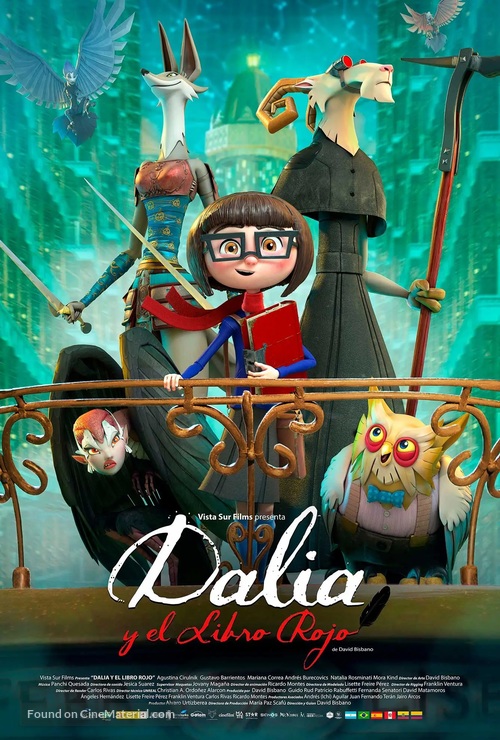 Dalia y el Libro Rojo - Argentinian Movie Poster