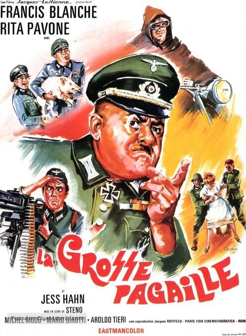 La feldmarescialla - French Movie Poster