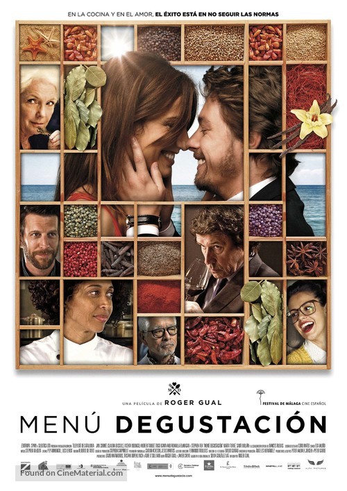 Men&uacute; degustaci&oacute; - Spanish Movie Poster