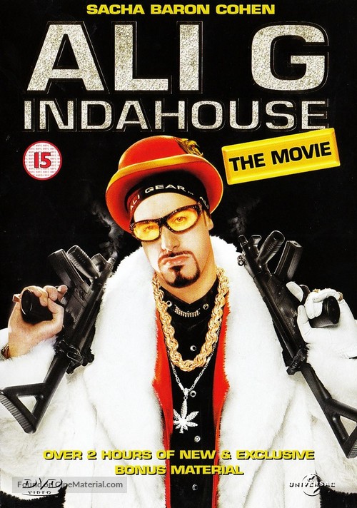 Ali G Indahouse - British DVD movie cover
