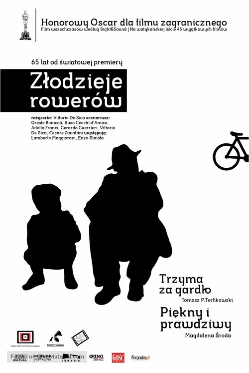 Ladri di biciclette - Polish Movie Poster