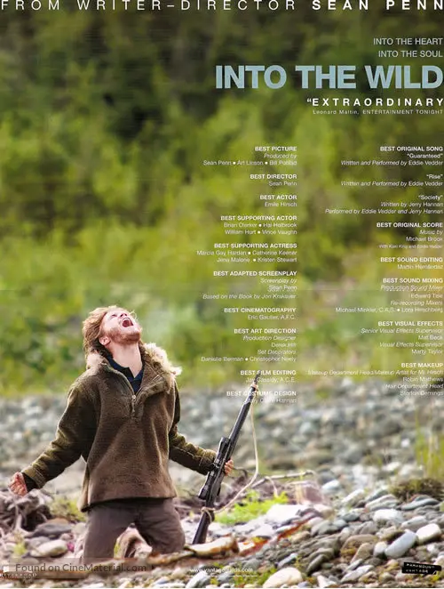 Into the Wild - For your consideration movie poster