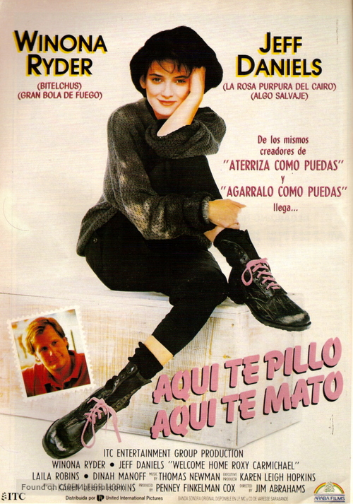 Welcome Home, Roxy Carmichael - Spanish Movie Poster