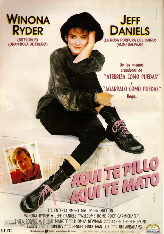 Home, Roxy Carmichael (1990) Spanish movie poster Home, Roxy Carmichael (1990) Spanish movie poster