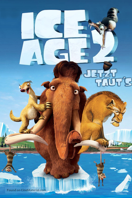 Ice Age: The Meltdown - German DVD movie cover