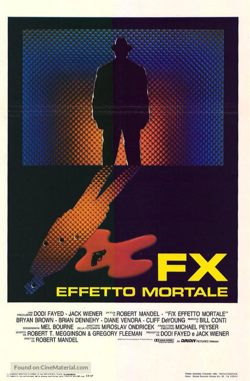 F/X - Italian Movie Poster