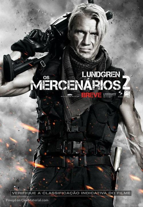 The Expendables 2 - Brazilian Movie Poster