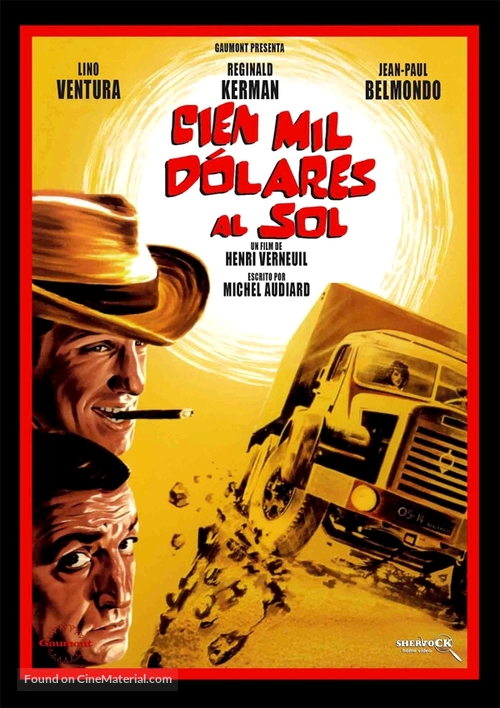 Cent mille dollars au soleil - Spanish DVD movie cover