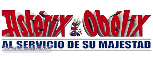 Ast&eacute;rix et Ob&eacute;lix: Au Service de Sa Majest&eacute; - Spanish Logo