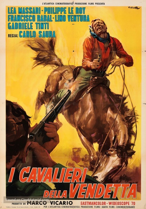 Llanto por un bandido - Italian Movie Poster