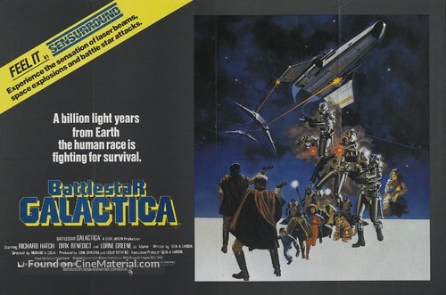 &quot;Battlestar Galactica&quot; - British Movie Poster