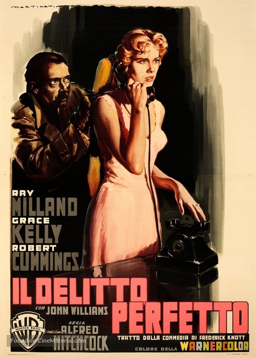 Dial M for Murder - Italian Movie Poster